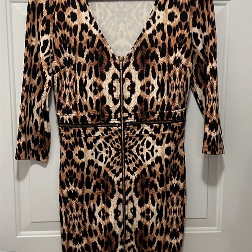 Leopard Print Women's Dress